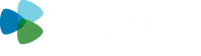 Sayers Logo_white-3